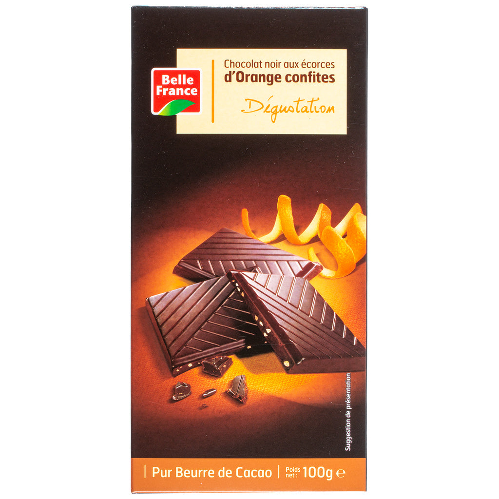 DARK CHOCOLATE ORANGE DEGUSTATION 100G (#116081)