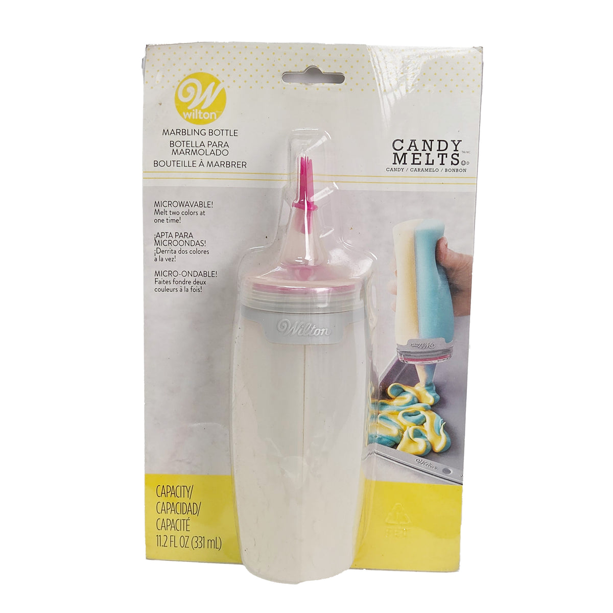 CANDY MELTS MARBLING BOTTLE 11.2 FL OZ (331ML) (#100370)