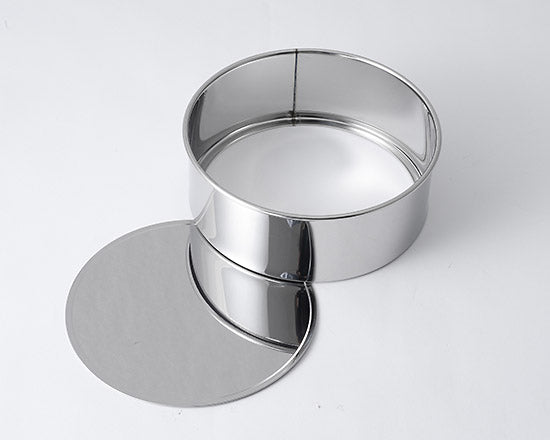 sandwich tin loose base (s) stainless steel (#101039)
