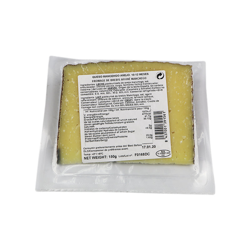 manchego 10-12 months cheese 150g (#101471)