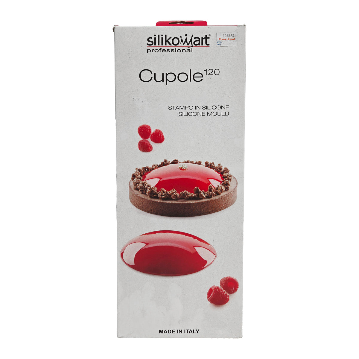 CUPOLE120 SILICONE MOULD 6 CAVITIES 120 MM (#102798)