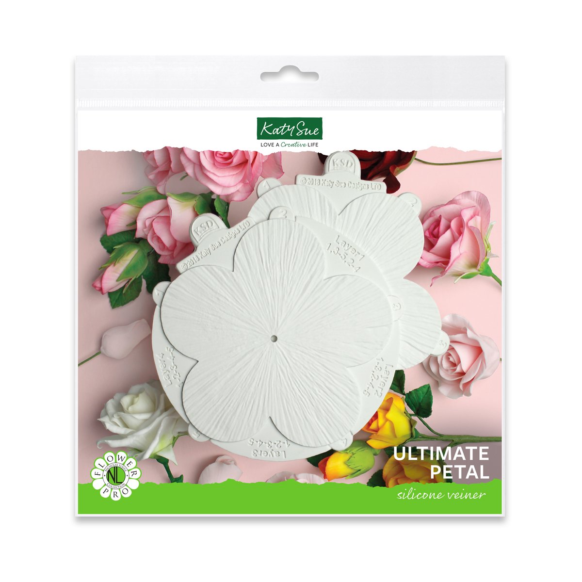 ultimate petal veiner silicone mould nlc005 (#102868)