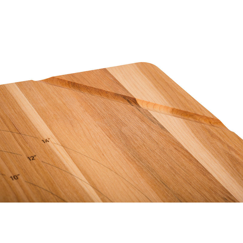 maple pastry board with walnut cleat 24x18x0.75 inch (#106657)