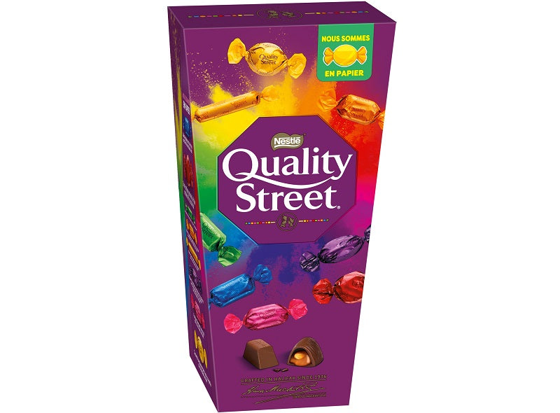 Ballotin de chocolats et toffees assortis