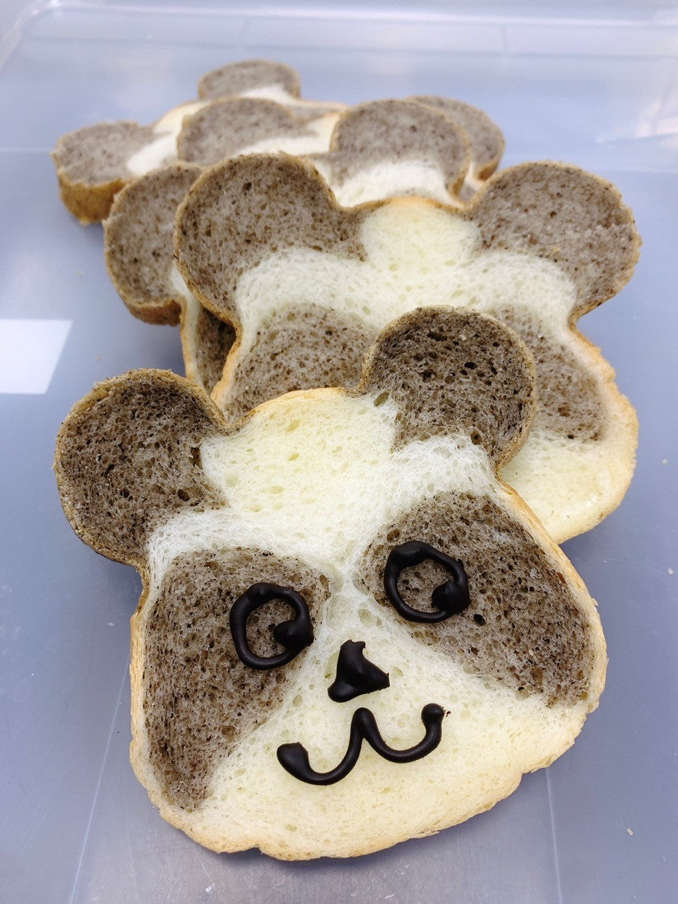 n/s bear shape loaf pan 135x119xh110mm sn2412 (#107389)