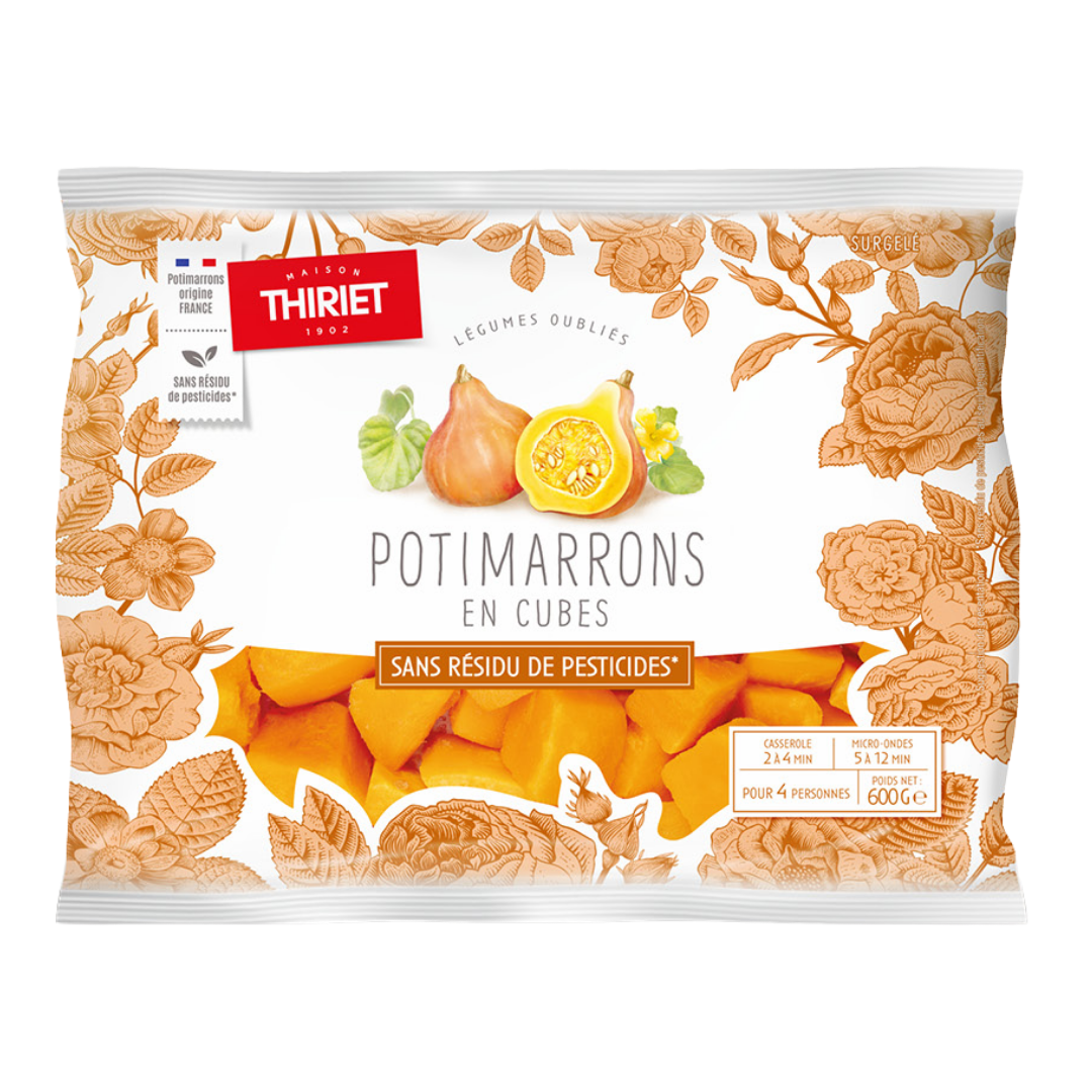 DICED PUMPKIN 600G 4 PORTIONS (#107539)