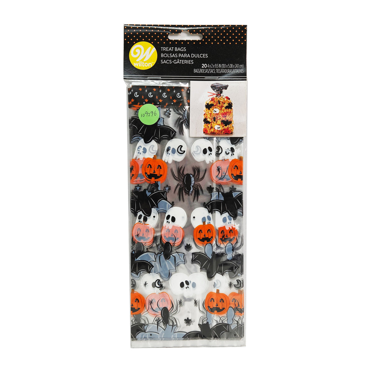 HALLOWEEN STD PARTY BAG 1912-0-0383 20PCS (#109296)