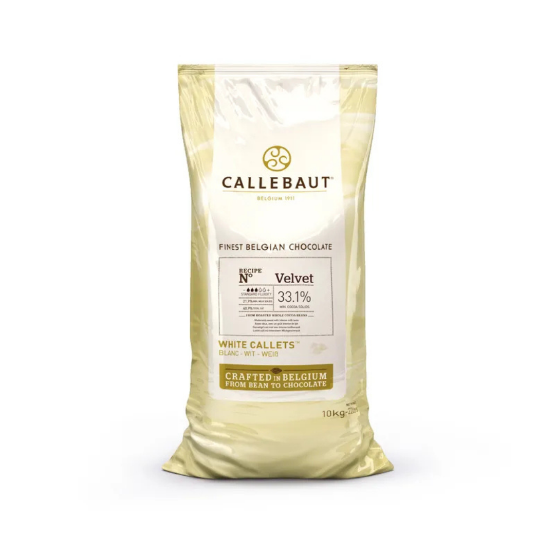 WHITE COUVERTURE CHOCOLATE 33.5% 10KG (#109976)
