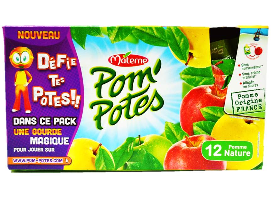 Pompotes Gourdes Pomme Nature