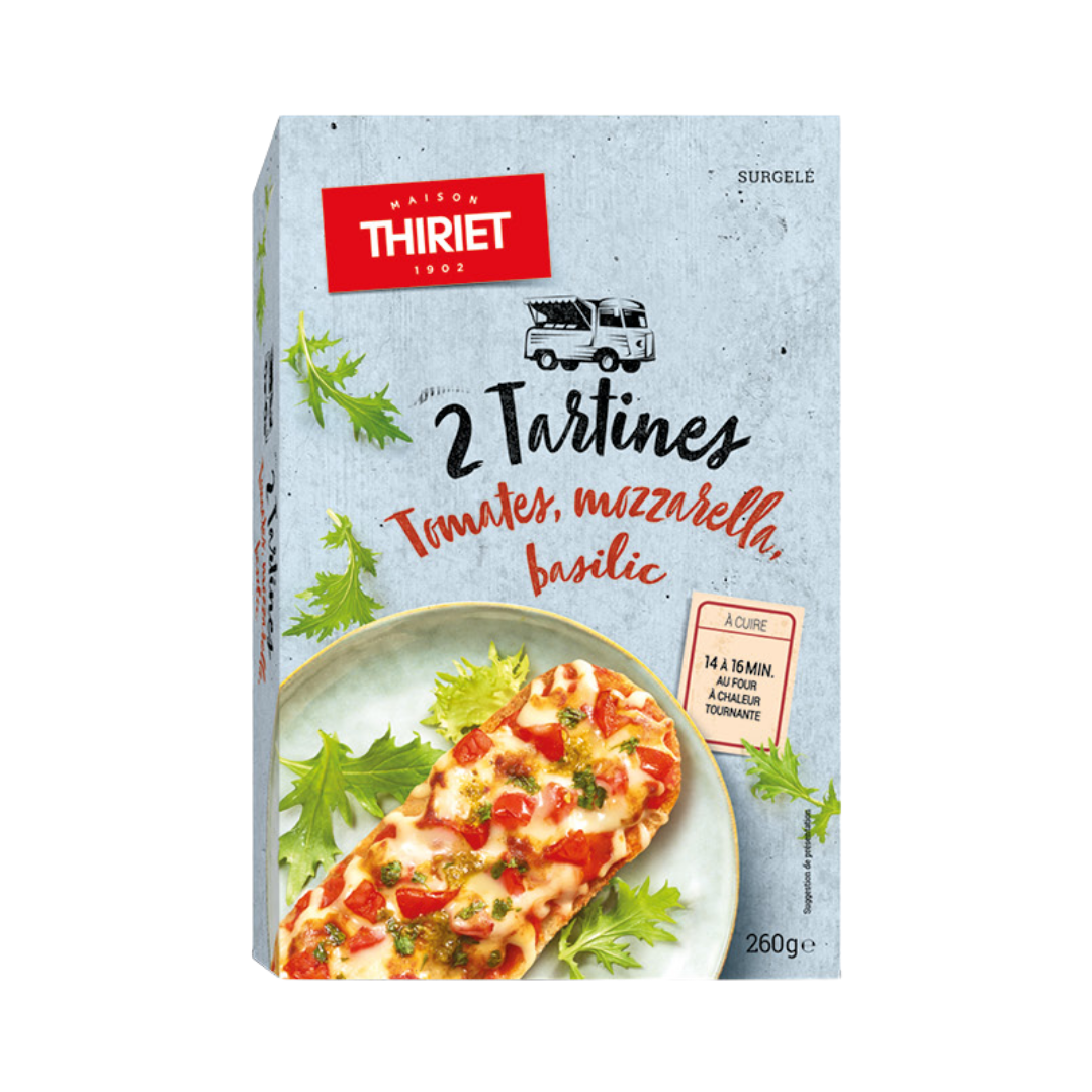 RUSTIC TOMATO & MOZZARELLA TOASTS 260G 2 260GX2PC (#113056)