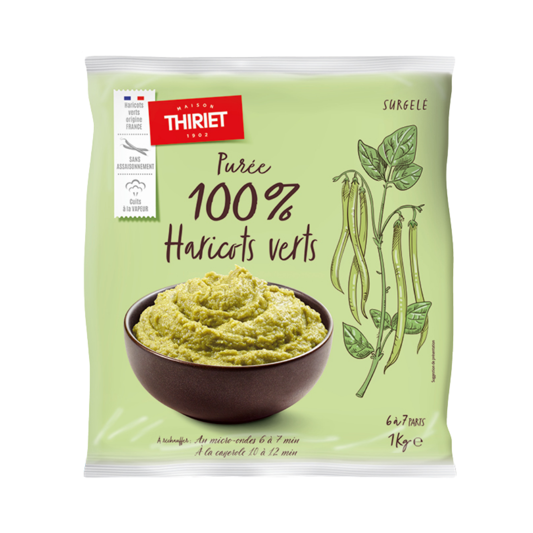 FRENCH BEANS PUR√ÂE 1KG 6‚ÄÌ7 PORTIONS (#113138)