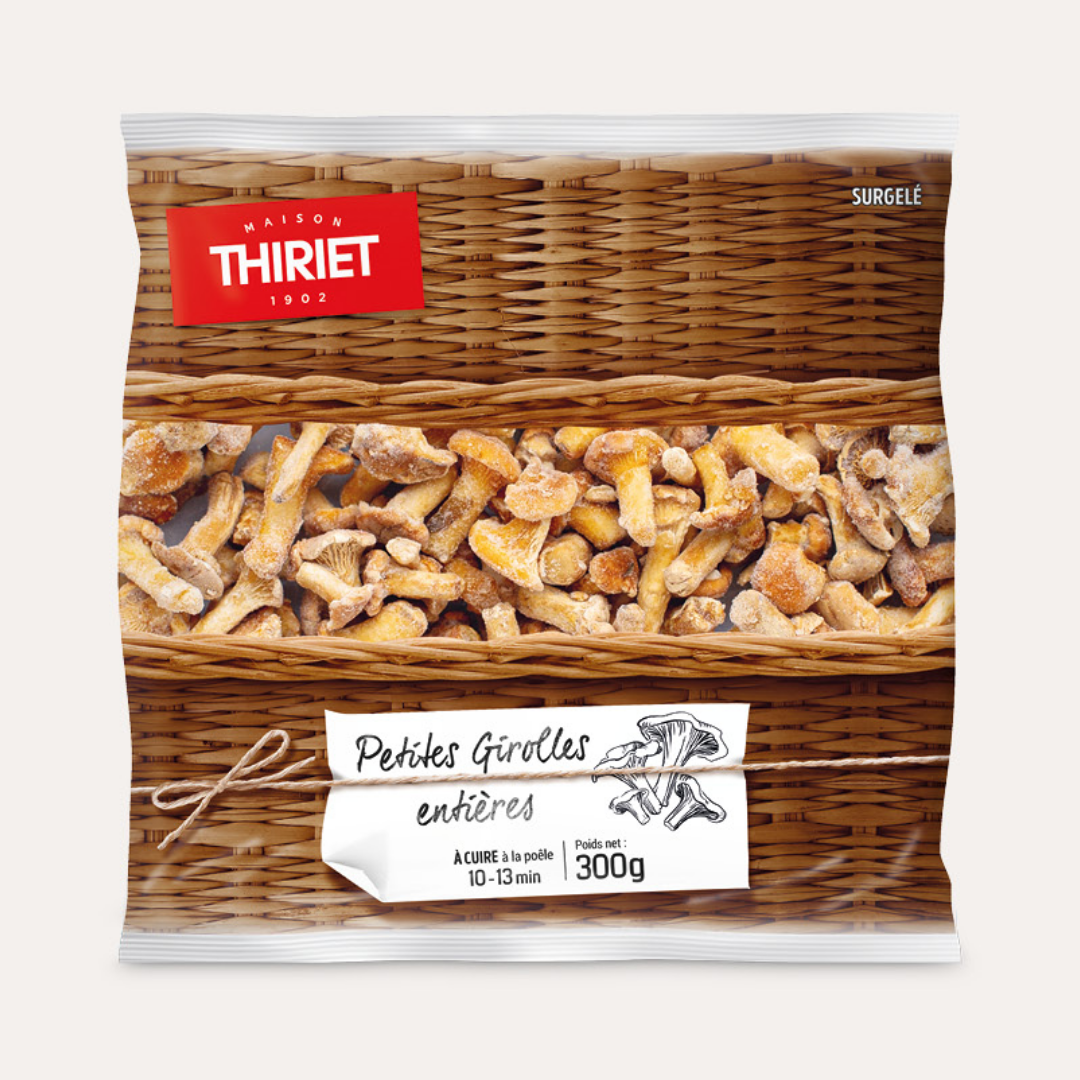 SMALL WHOLE CHANTERELLES 300G 2 PORTIONS (#113146)