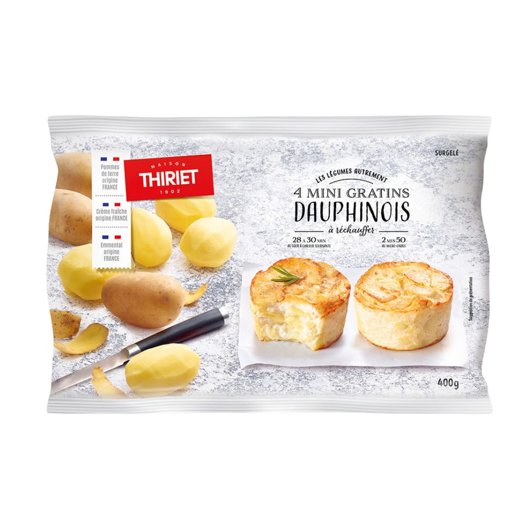 MINI GRATINS DAUPHINOIS 400G 4 PIECES (#113180)