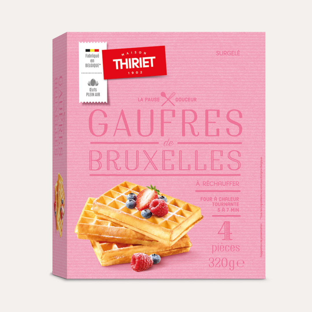 BRUSSELS WAFFLES 320G 4 320GX4PC (#113266)
