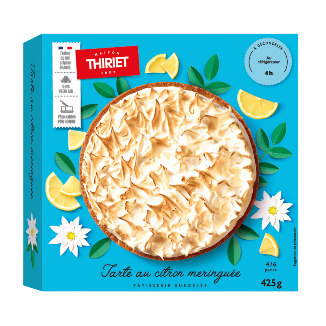 LEMON MERINGUE TART 425G 4 PORTIONS (#113278)