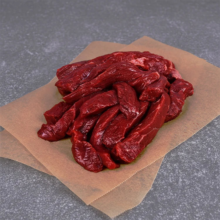 ORGANIC BEEF STIRFRY 300G+/- (#120710)