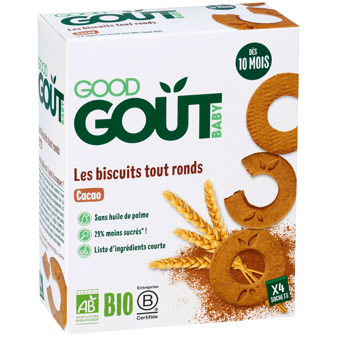 COCOA ROUND BISCUITS 80G (#121417)