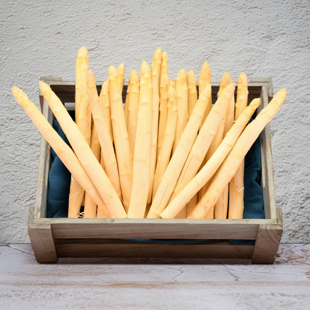 WHITE ASPARAGUS 0.25KG+/- (#122680)