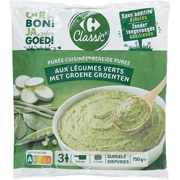 Puree Aux Legumes Verts