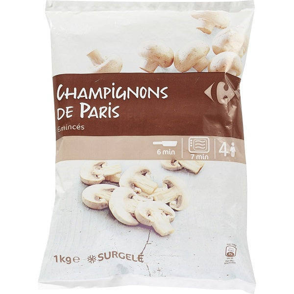 Champignons De Paris Eminces