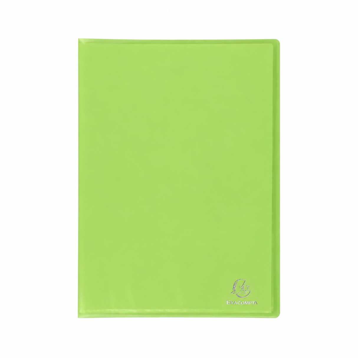 A4 CLEAR BOOK 80 VIEWS GREEN 1PC (#127601)