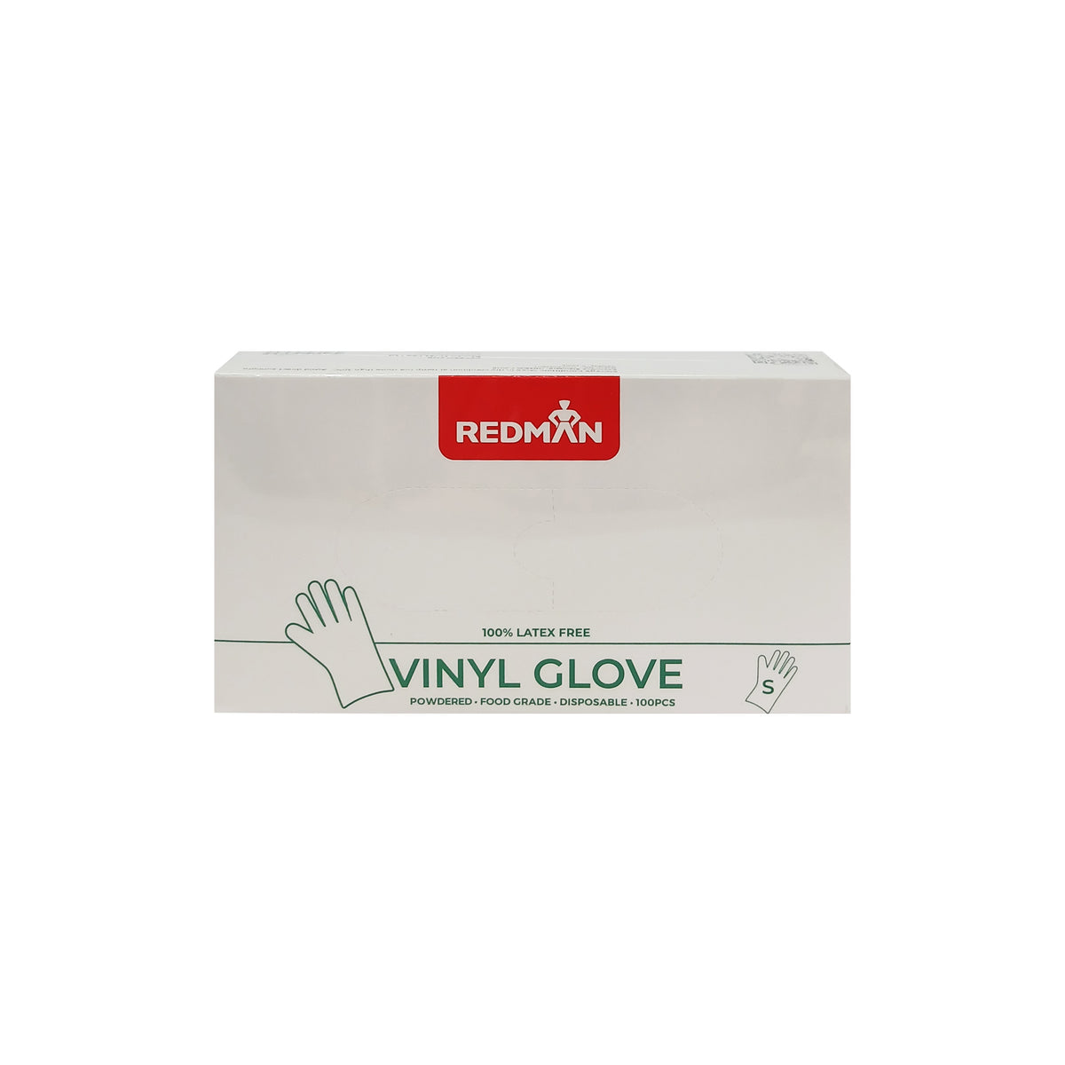 GLOVES VINYL (POWDER) S 100PC (#128042)