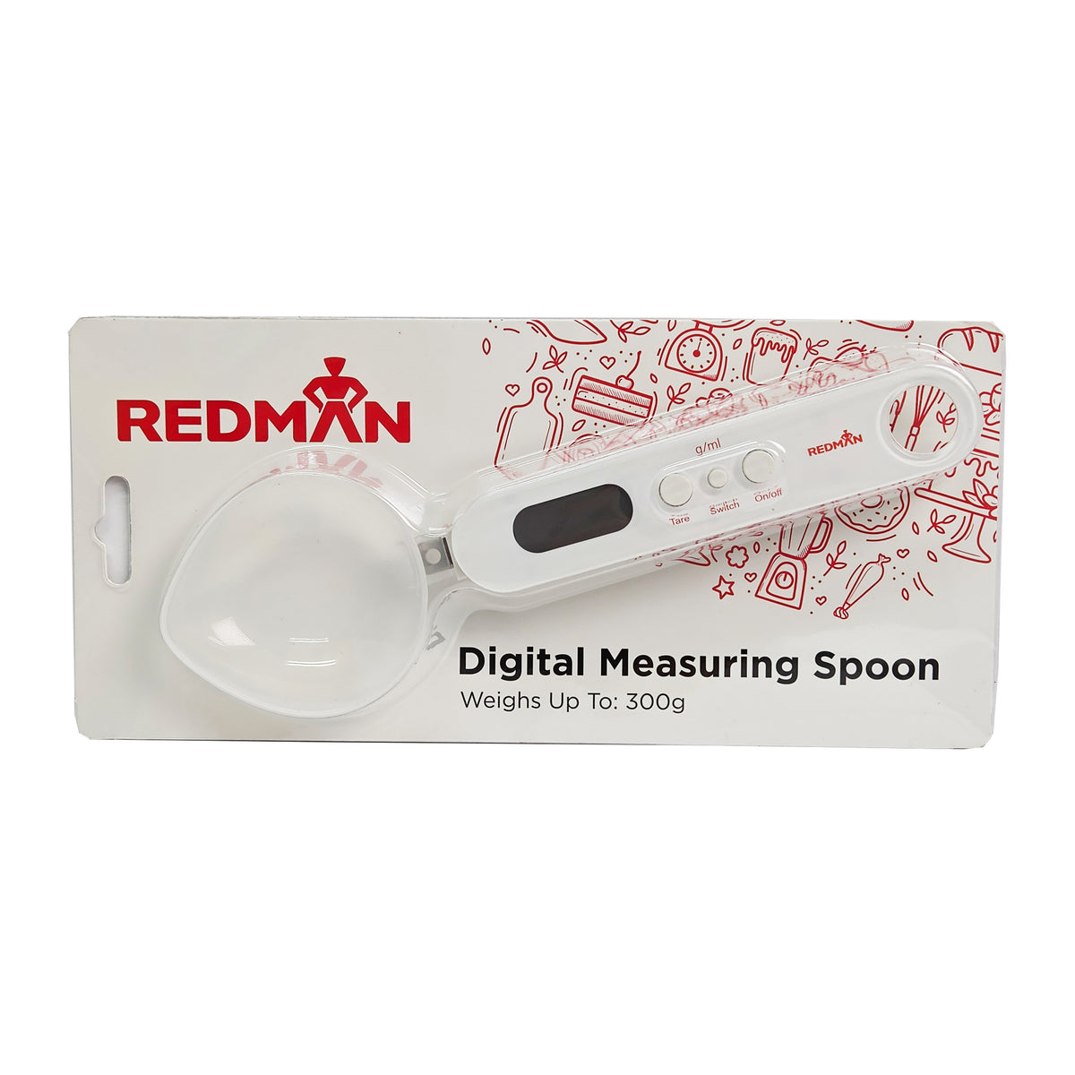 DIGITAL MEASURING SPOON 300G (#128126)