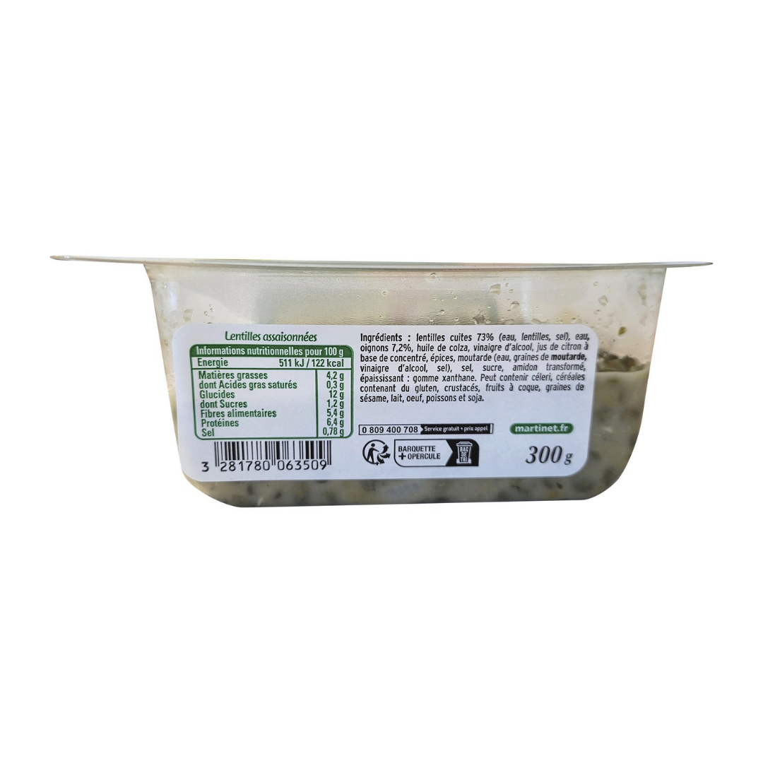 SALAD LENTILS LYON 300G (#128228)
