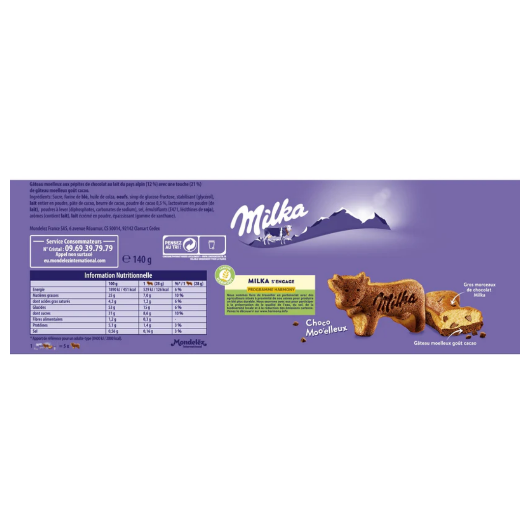 BISCUIT SOFT CHOCO CHIPS 140G (#128248)
