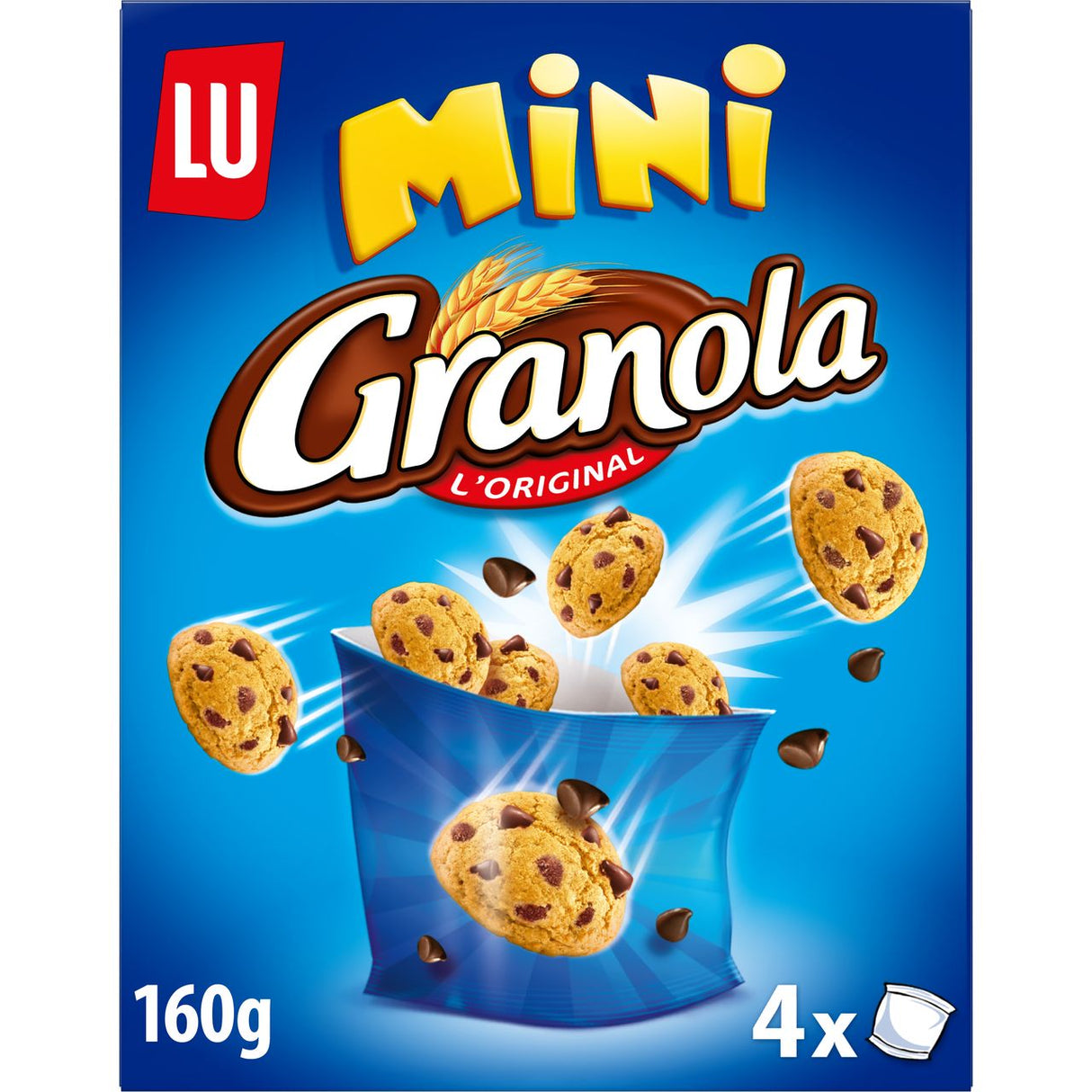 BISCUIT GRANOLA MINI 4X40G (#128417)