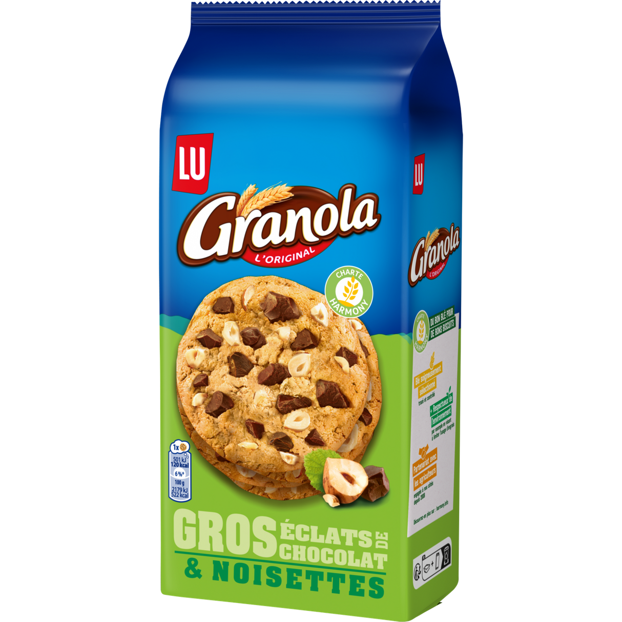 COOKIE EXTRA CHOC HAZEL GRANOLA 184G (#128423)