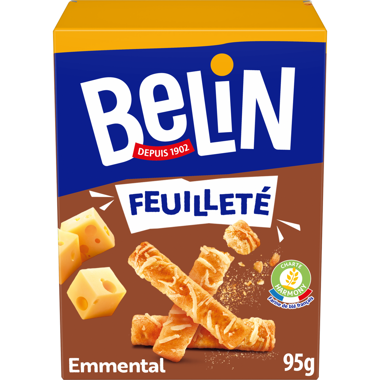 SNACK CHEESE FEUILLETE 95G (#128424)