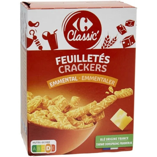EMMENTAL PUFF PASTRY CRACKERS 85G (#128453)