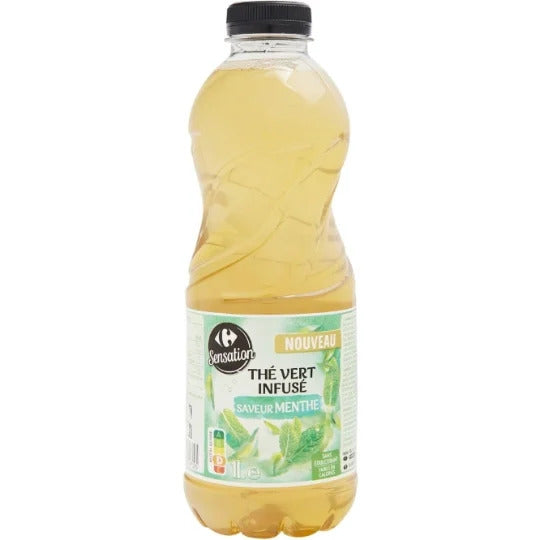 MINT FLAVORED GREEN TEA DRINK 1L (#128456)