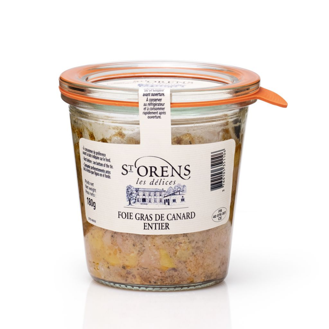 WHOLE DUCK FOIE GRAS 180G (#128470)