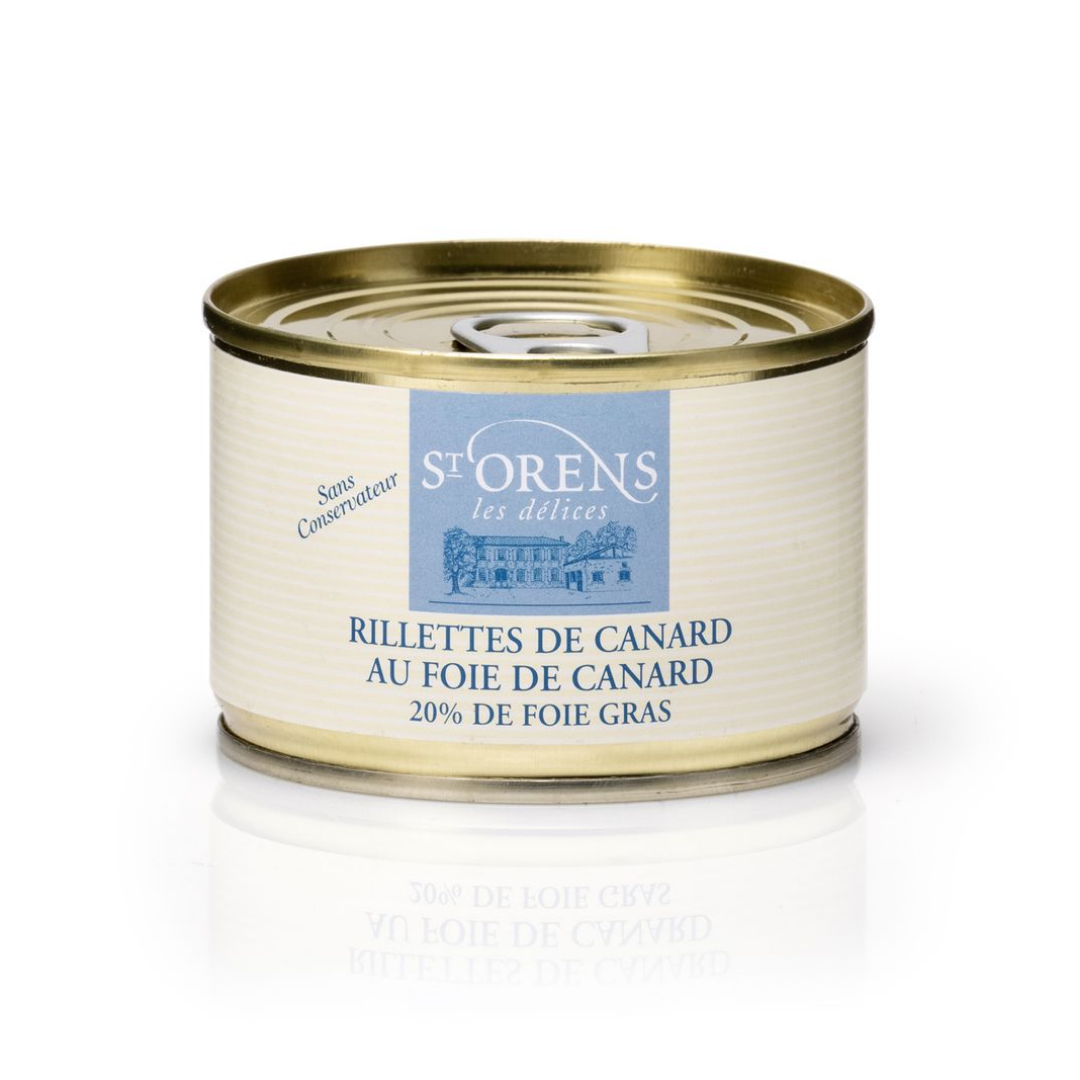 DUCK RILLETTES WITH FOIE GRAS 160G (#128473)