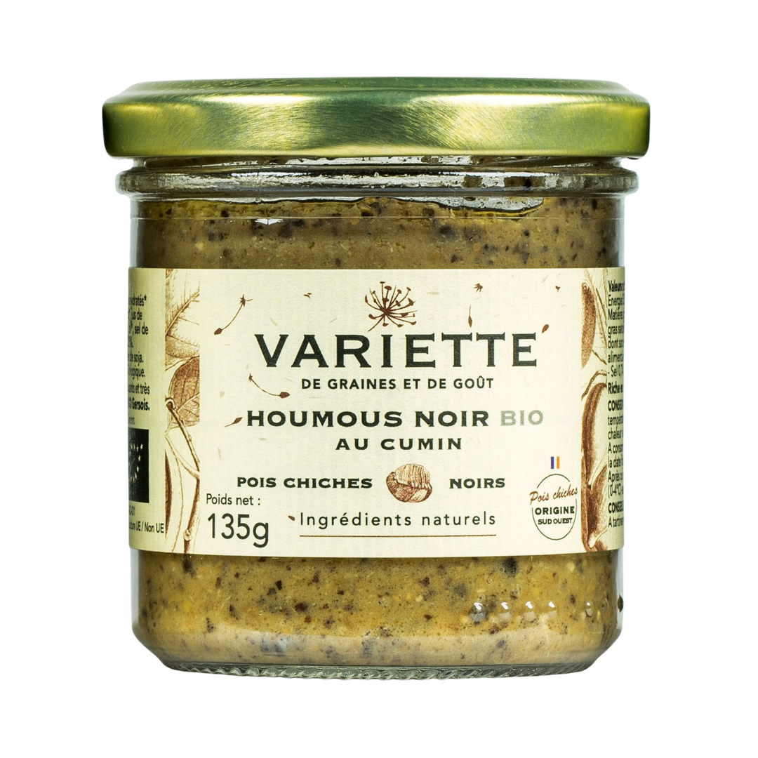 ORGANIC BLACK HUMMUS WITH CUMIN 135G (#128523)