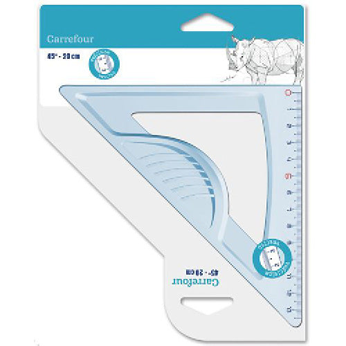 Equerre En Plastique 45/20 Cm