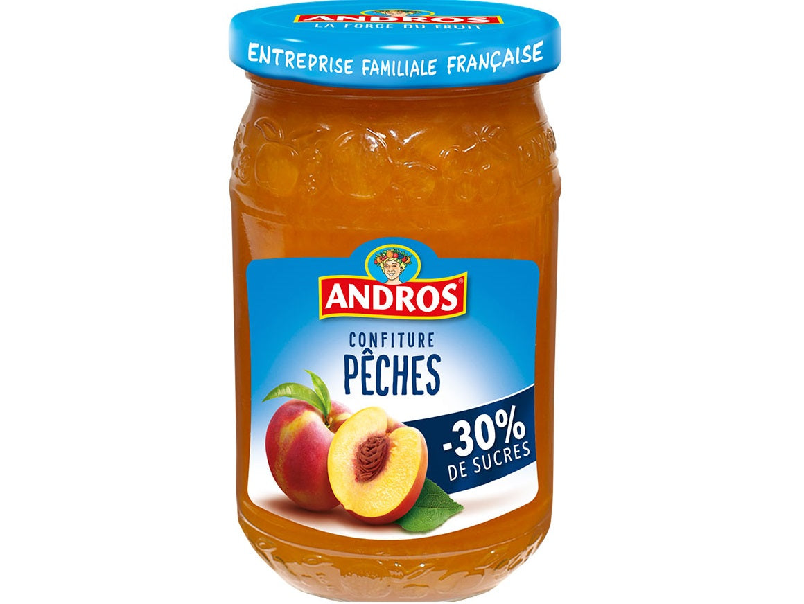 Confiture De Peches Allegee En Sucre