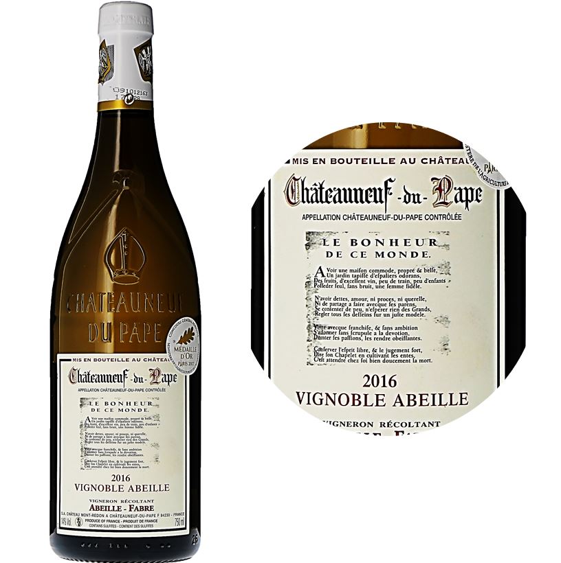 Chateauneuf du Pape blanc 2018