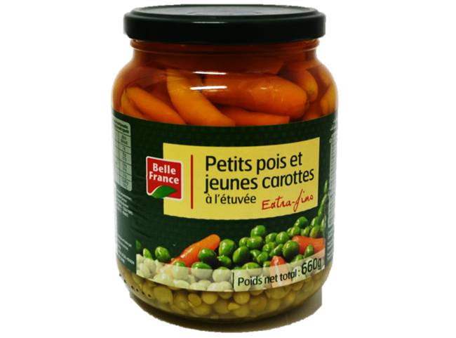 Petits Pois Extra Fins Et Carottes