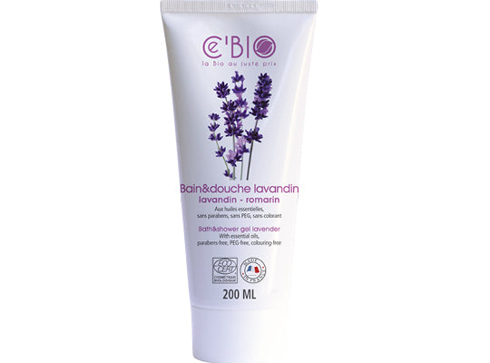 Gel bain & douche lavandin/romarin BIO
