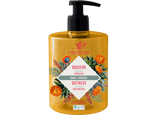 Gel bain & douche douceur aloe vera BIO