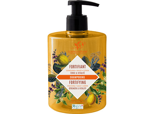 Shampoing Fortifiant Quinquina/Sauge/Citron Biologique