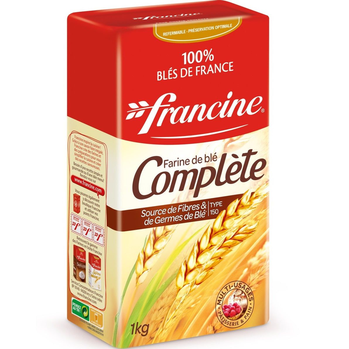 Farine De Ble Complete T150