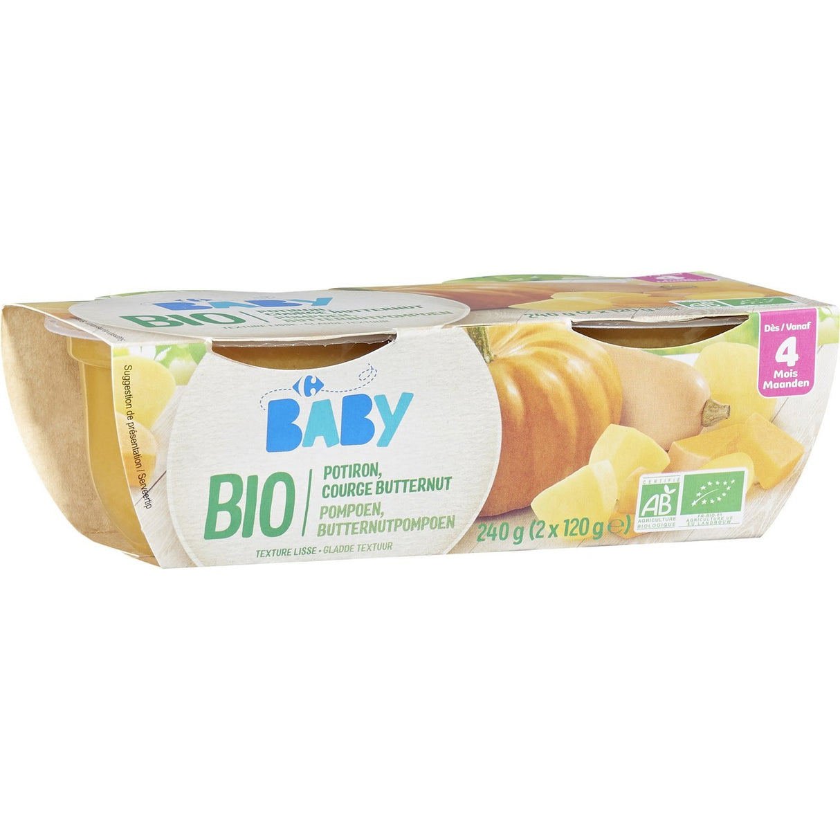 Plat Bebe Bio Courge Butternut