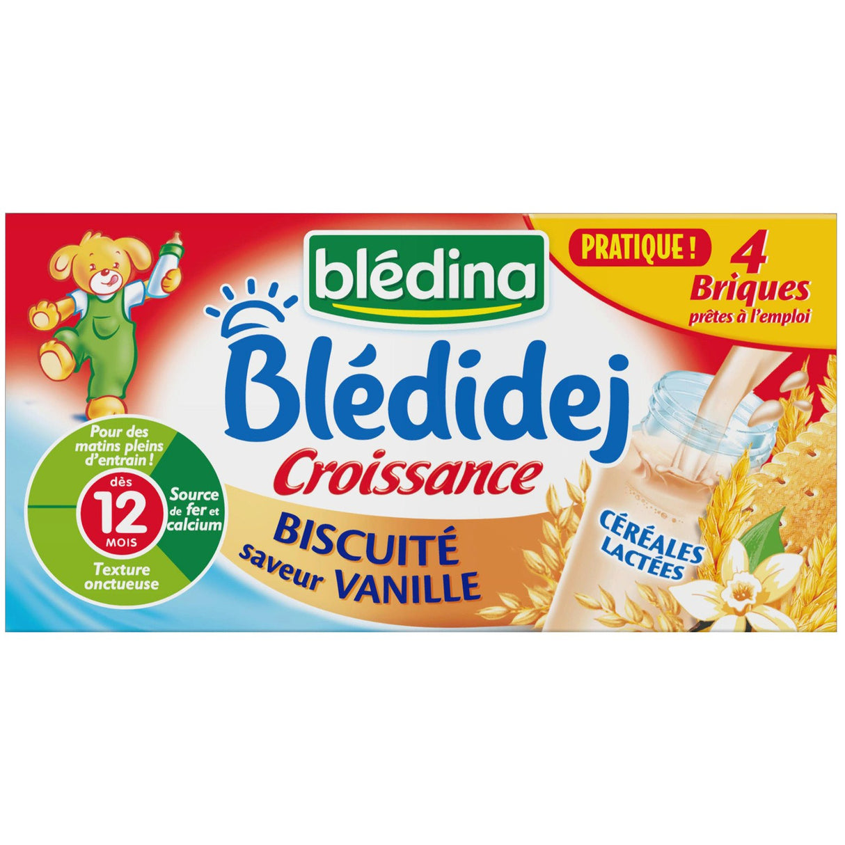 Bledidej Croissance Biscuitee Vanille