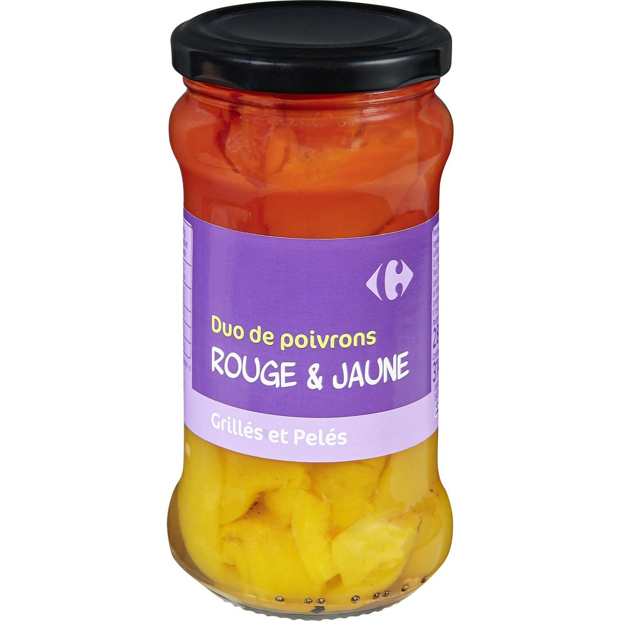 Duo De Poivrons Jaunes & Rouges