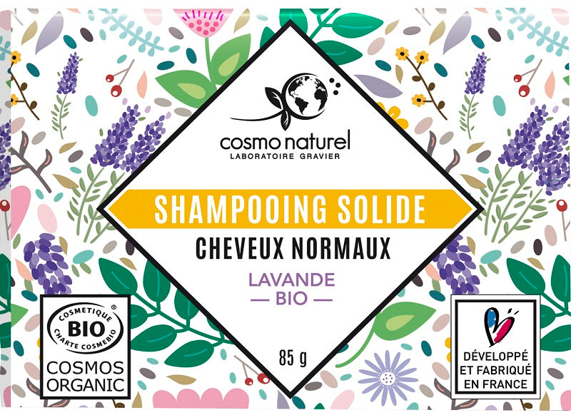 Shampoing Solide Cheveux Normaux Lavande Biologique