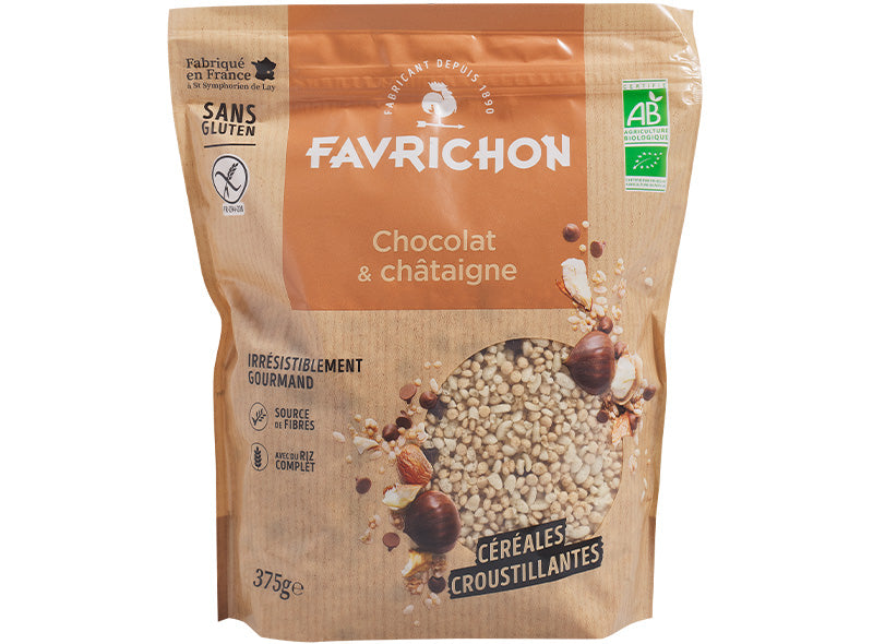 Muesli Croustillant : Chocolat Et Chataigne Bio